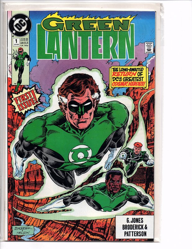 DC Comics Green Lantern #1 Hal Jordan; Guy Gardner; John Stewart Pat Broderick