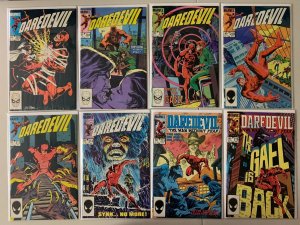 Daredevil 1st series comics lot #185-269 37 diff avg 6.0 (1982-89)