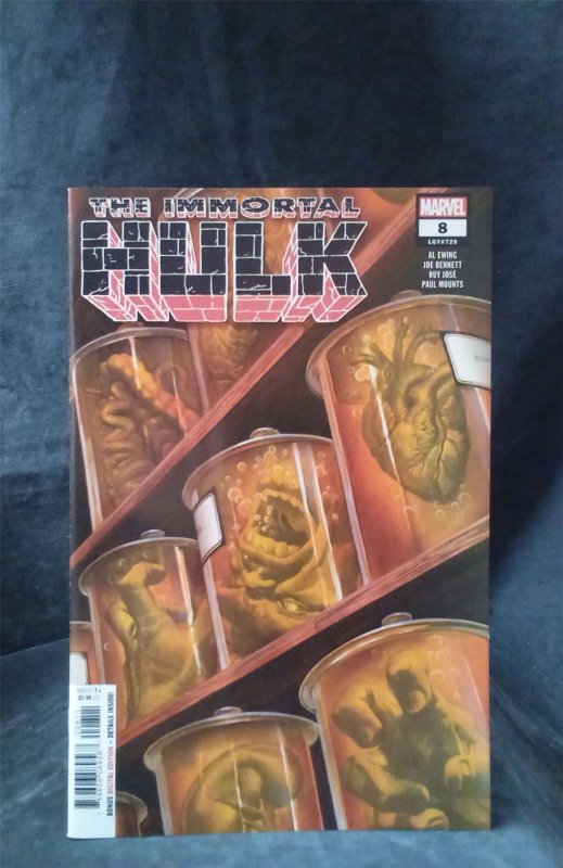 The Immortal Hulk #8 2019 Marvel Comics Comic Book