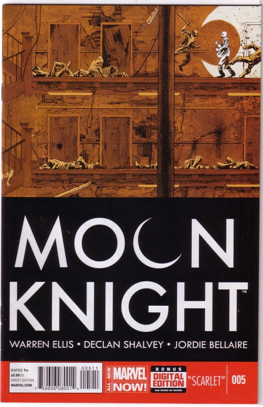 Moon Knight (vol. 5, 2014) #  5 VF/NM (All-New Marvel Now) Ellis/Shalvey