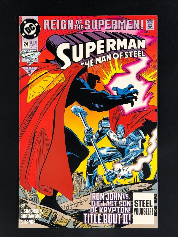 Superman: The Man of Steel #24 (1993)