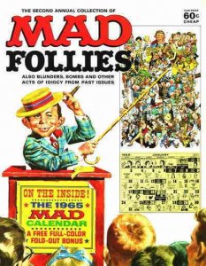 Mad Follies #2A VG ; E.C | low grade comic with bonus calendar