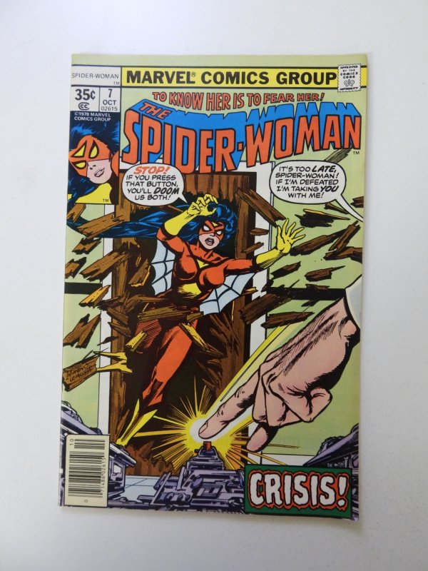 Spider-Woman #7 (1978) VF condition