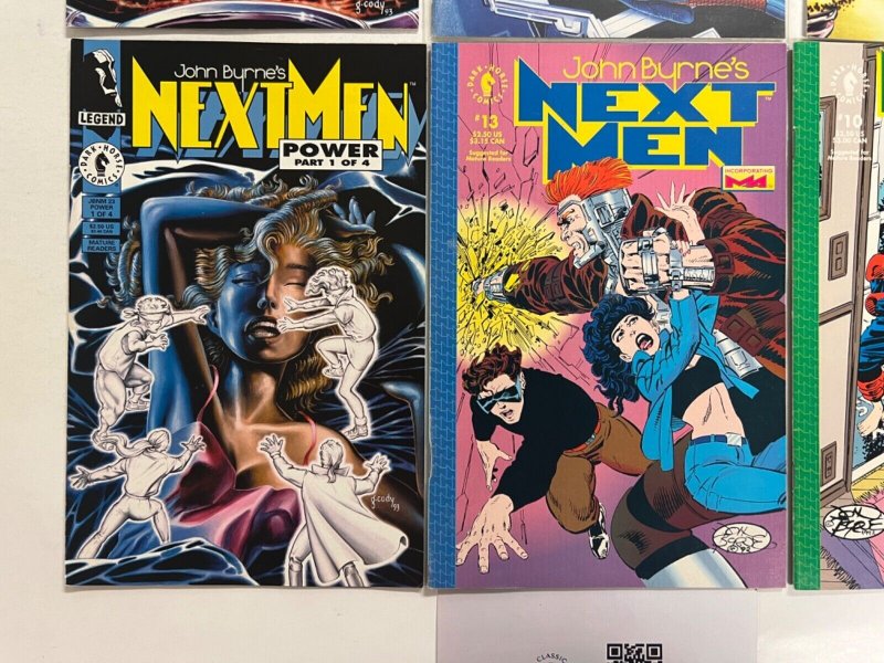 6  Next Men Dark Horse Comic Books # 1 2 2 3 10 13 77 JS35