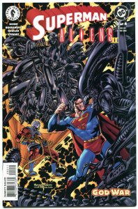 SUPERMAN ALIENS II #2, NM, DC Dark Horse, God War, 2002, more HTF items in store