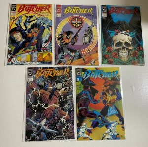 Butcher set #1-5 DC all 5 different books 8.0 VF (1990)