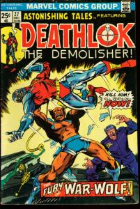 ASTONISHING TALES #27-DEATHLOK-MARVEL VG