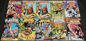 Vintage Marvel Bronze Age KA-ZAR VOL. 3 31pc Comic Lot FN/VF+