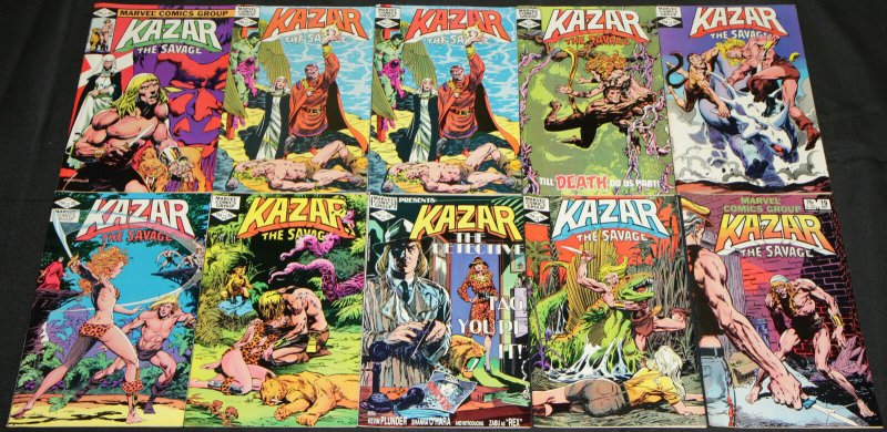 Vintage Marvel Bronze Age KA-ZAR VOL. 3 31pc Comic Lot FN/VF+