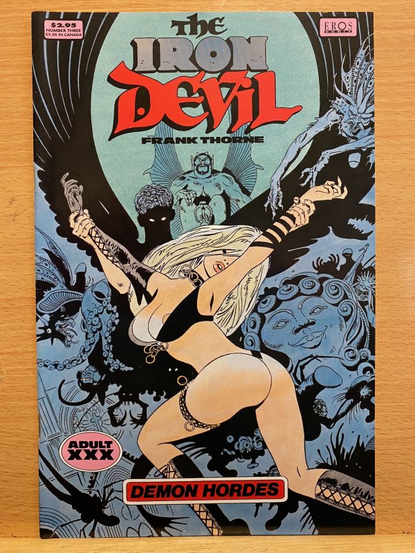 The Iron Devil (1994) Eros Comix VERY NICE BOOK Adults Only