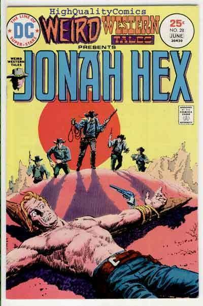 WEIRD WESTERN Tales #28, Jonah Hex, Outlaw,1972, VF