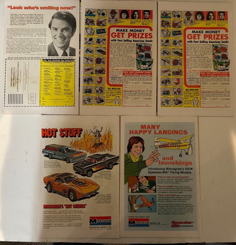 *Daredevil Marvel 132fn*, 133nm-, 134vf*, 135nm-, 136nm-*