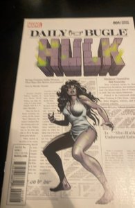 Hulk #1 Retailer Bonus Mike Vosburg Variant (2017)