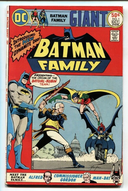 Batman Family #1 1975-DC Giant Comic-BATGIRL-NEAL ADAMS fn