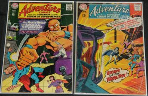 DC Silver Age ADVENTURE COMICS READERS 5pc Count Low Grade Lot Superboy Legion 