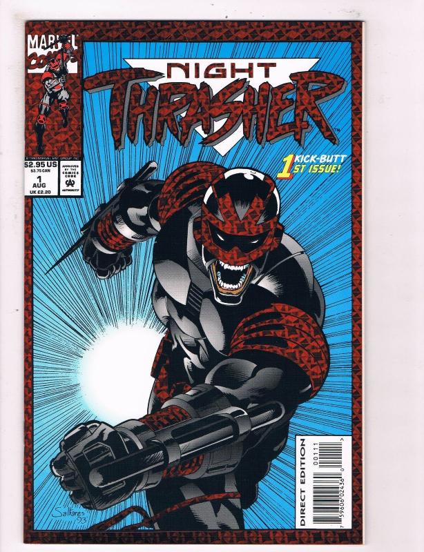 Night Thrasher # 1 NM Marvel Comic Book Modern Age Series 1993 Saltares S72