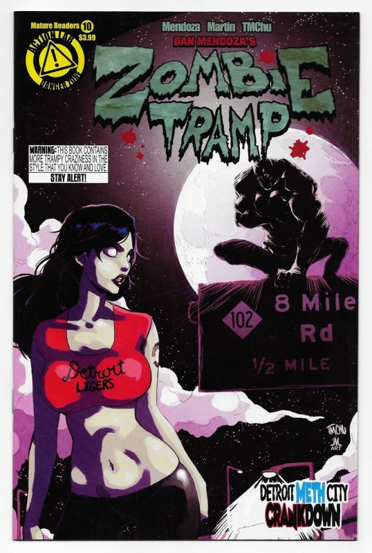 Zombie Tramp #10 TMChu Main Cvr (Action Lab, 2015) NM