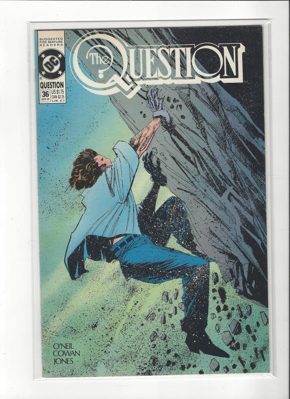 The Question #36 Mature Readers VF/NM Nice Copy