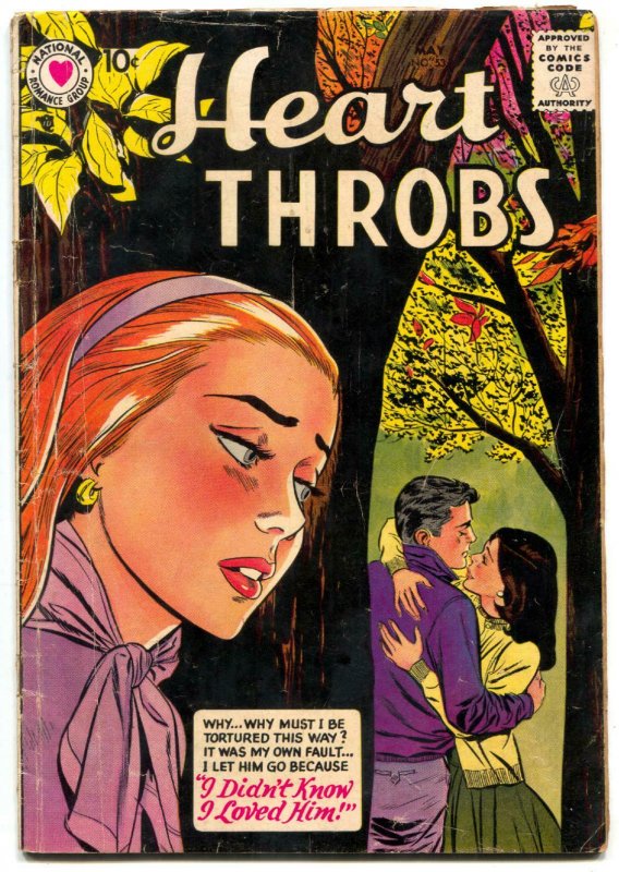 Heart Throbs #53 1958- DC Silver Age Romance VG-