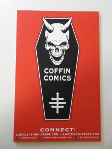 Hellwitch: Hellbourne #1 Metal Jewel Edition NM Condition! Signed W/ COA!