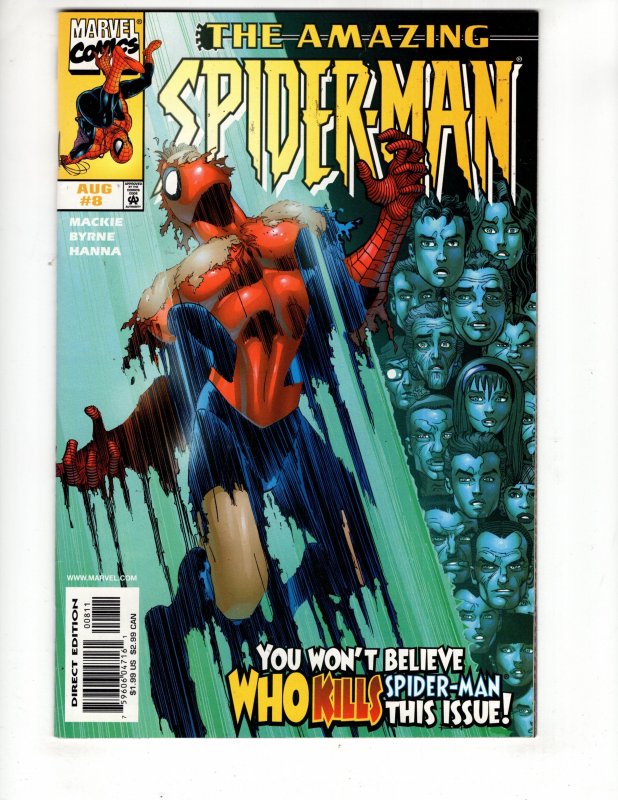 The Amazing Spider-Man #8 (VF/NM) John Byrne Art / ID#332