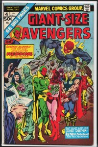 Giant-Size Avengers #4 (1975) The Avengers