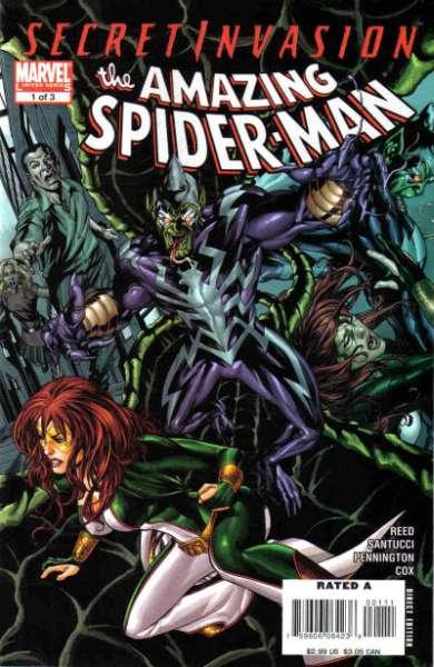 Secret Invasion: Amazing Spider-Man #1, NM- (Stock photo)