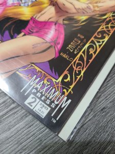 Signed Darkchylde #2 Randy Queen Variant Maximum Press 1996 Ariel 