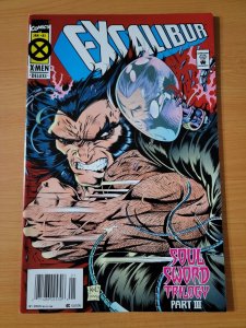 Excalibur #85 Newsstand Variant ~ NEAR MINT NM ~ 1995 DC Comics