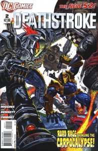 Deathstroke #2 VF/NM ; DC | New 52 Simon Bisley