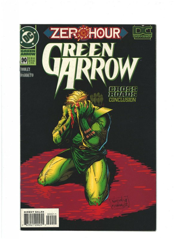 Green Arrow #90 FN/VF 7.0 DC Comics 1994 Zero Hour 