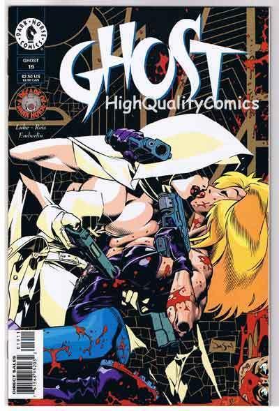 GHOST #19, NM+, Good Girl, Barb Wire, Black Heart, 1995 