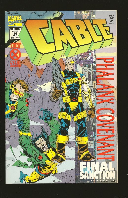 Marvel Comics Cable Vol 1 No 16 October 1994