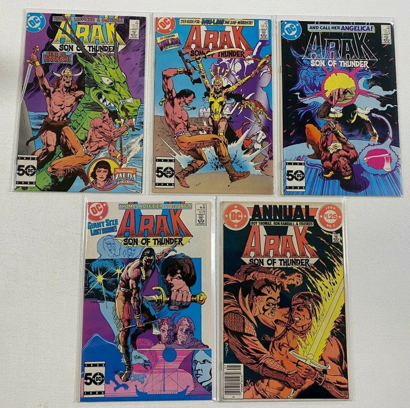 Arak Son of Thunder 37 diff from 1 50 ANN 8.0VF 1981 85