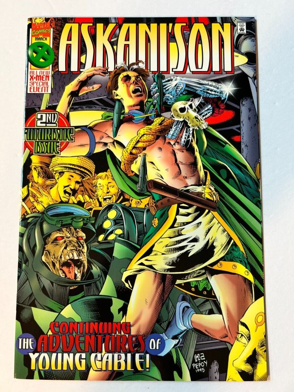 Askani'son (1996) #1-4 complete mini series Bishop X-Men NM/NM+ Marvel