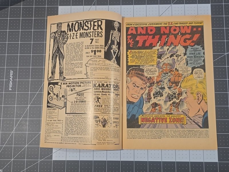 Fantastic Four #107?1st App Janus?2nd App Annihilus?Thing Transforms To Human