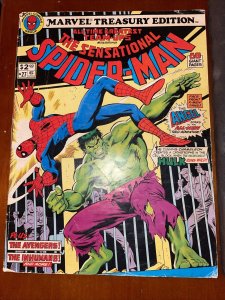 Sensational Spiderman All-Time Greatest Team Ups Marvel Treasury Edition #2 TW60