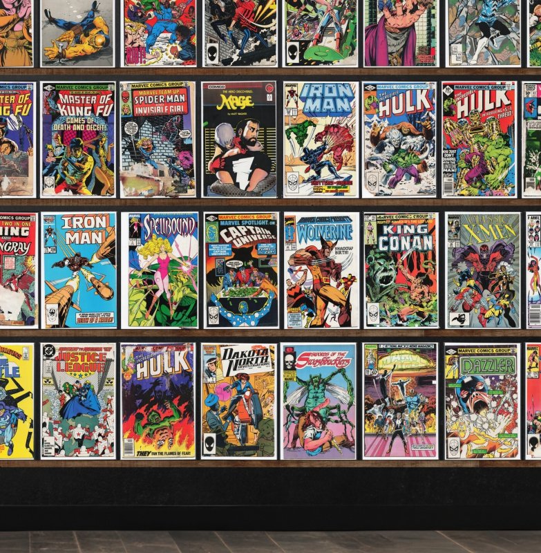 Huge Lot 150+ Comics with Conan The Barbarian, Alpha Flight & More!
