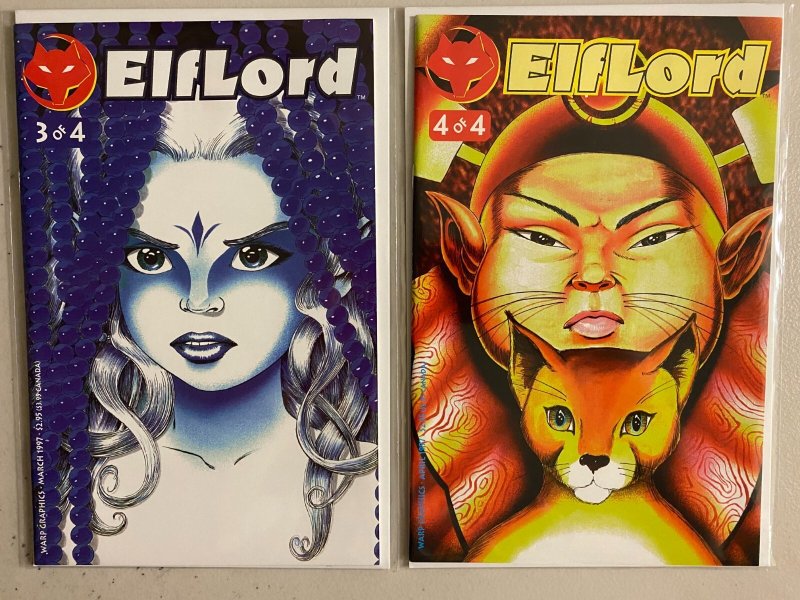 Elflord Aircel/Warp Comics lot #1-31 + miniseries #1-4 34 diff (1986-90, 1997)