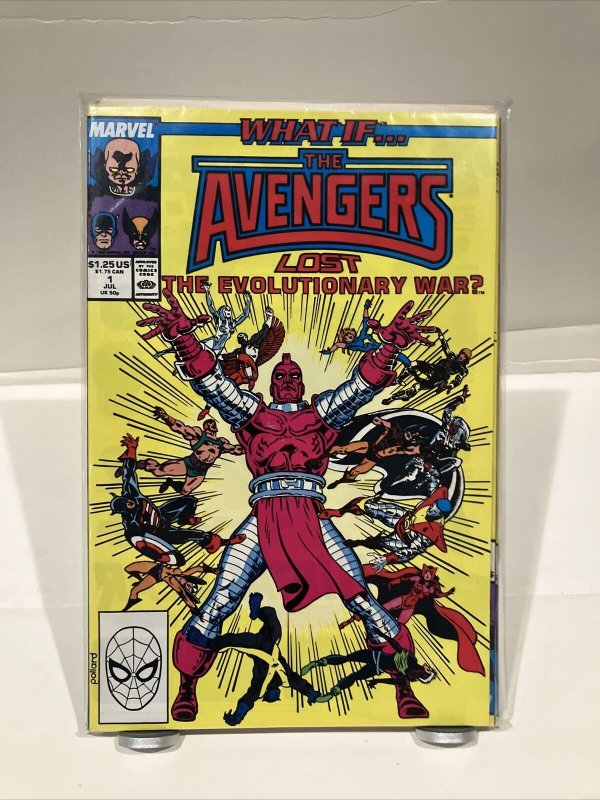 WHAT IF 1 THE AVENGERS LOST THE EVOLUTIONARY WAR MARVEL COMICS 1989