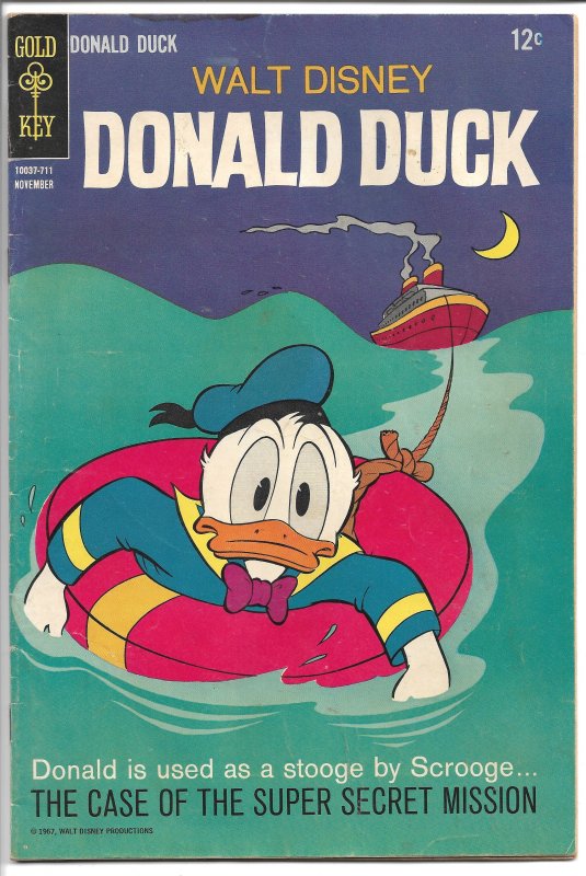 Donald Duck  #116 - Silver Age - (FN/VF) Nov. 1967