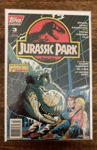Jurassic Park #3 (1993) NEWSSTAND EDITION