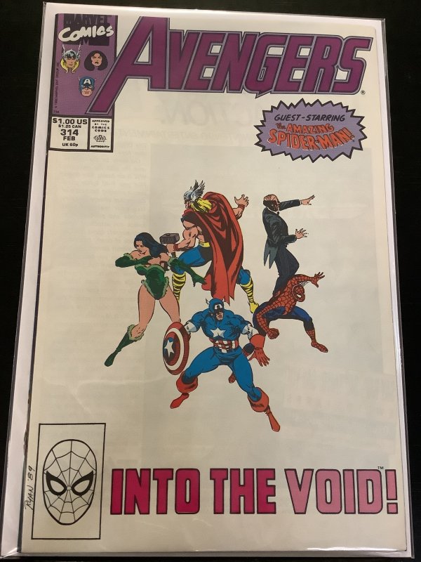 The Avengers #314 (1990)