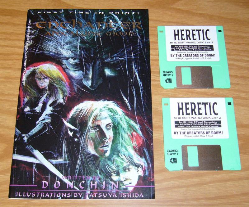 Enchanter Heretic Bundle Pack Vf Nm Comic With Video Game From Creators Of Doom Hipcomic