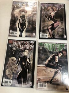 Nightside (2001) #1 2 3 4 1-4 (VF/NM) Complete Set Tom Derenick art Marvel