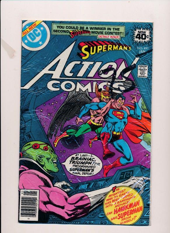 DC Action Comics #491 SUPERMAN VG/FINE (SRU171)