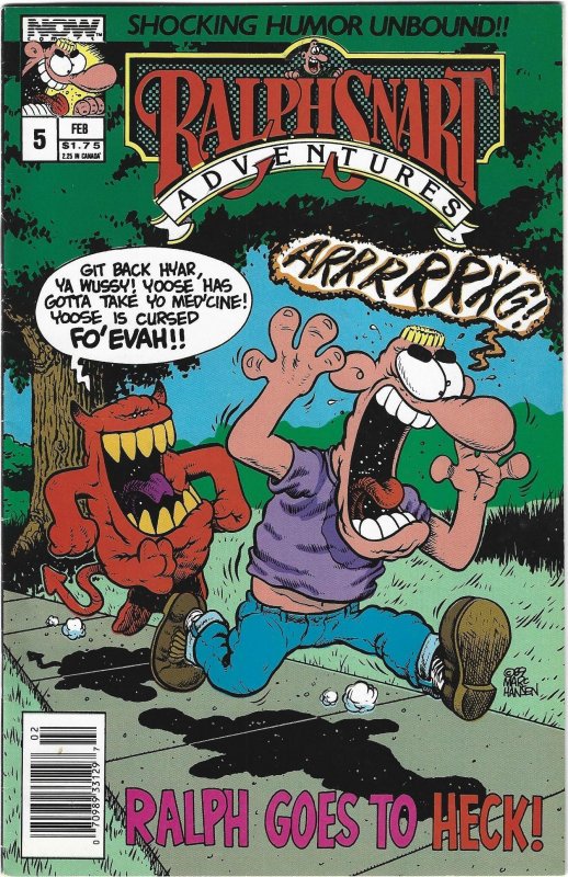 Ralph Snart Adventures #5 Newsstand Edition (1989)