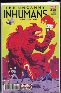 Uncanny Inhumans #1.MU (2017) Monsters Unleashed