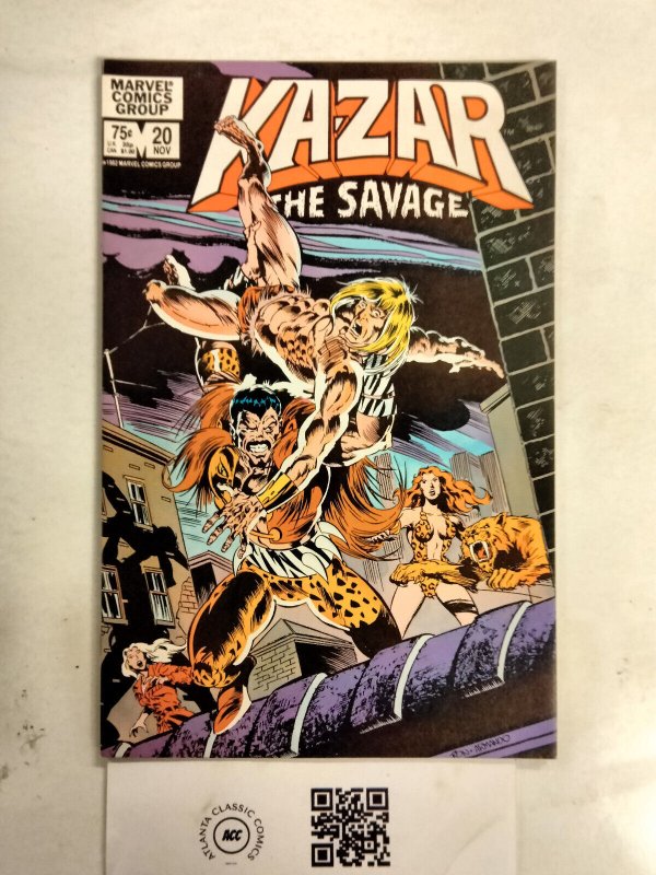Kazar the Savage #20 VF Marvel Comic Book Hulk Thor Rogue 10 HH17