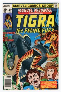 Marvel Premiere #42 Tigra VF